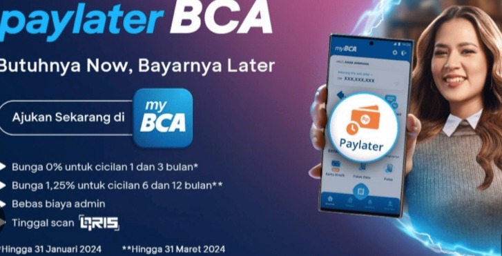 Fitur Layanan Paylater BCA. Foto: Radar Cirebon - compleatthought.com