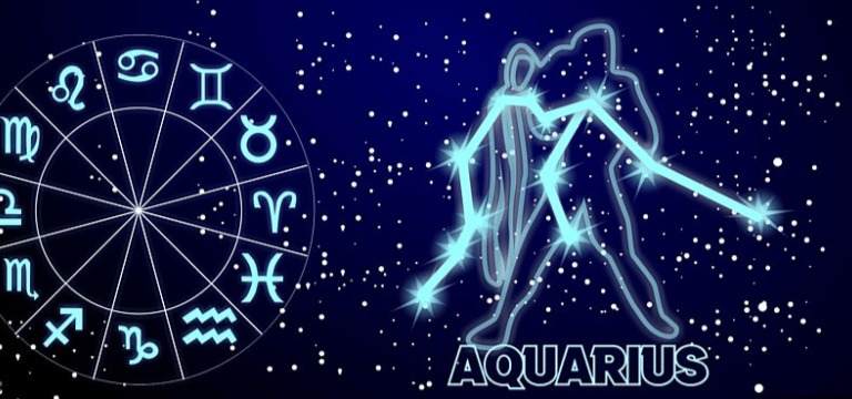Ilustrasi Gambar Zodiak Aquarius. Foto: pngtree - compleatthought.com